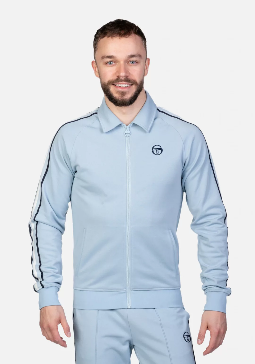 Sergio Tacchini Trainingsjacke "RENSHAW TAPE TRACK TOP Herren", ohne Kapuze günstig online kaufen