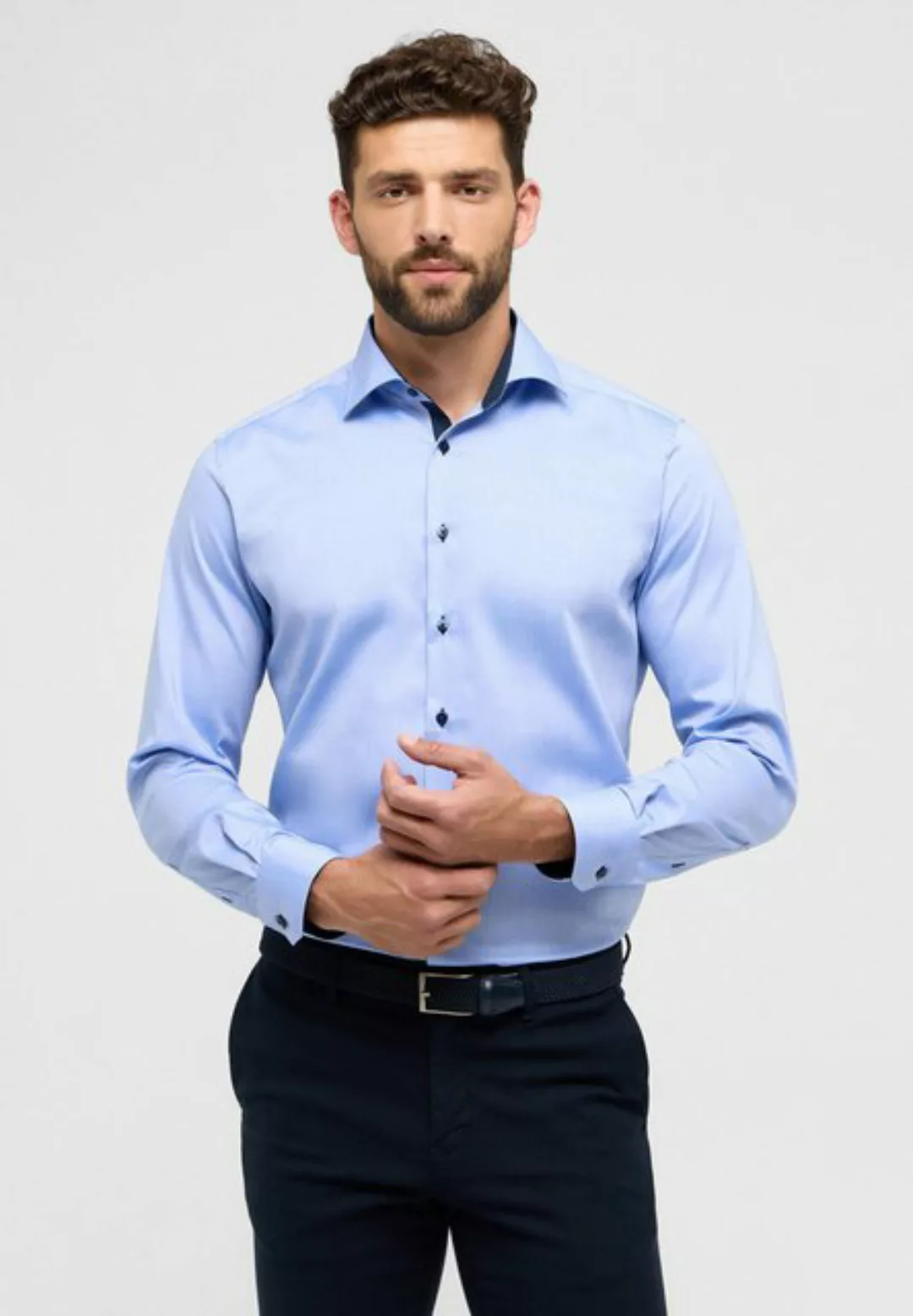 Eterna Langarmhemd MODERN FIT günstig online kaufen