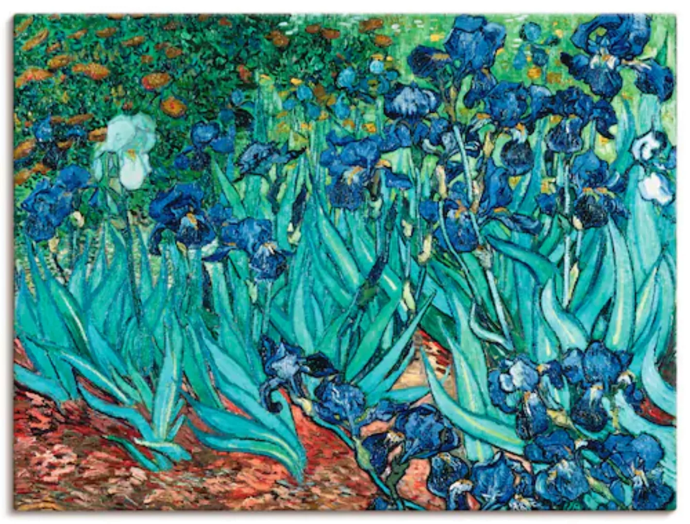 Artland Leinwandbild »Iris (Schwertlilien). 1889«, Blumen, (1 St.), auf Kei günstig online kaufen