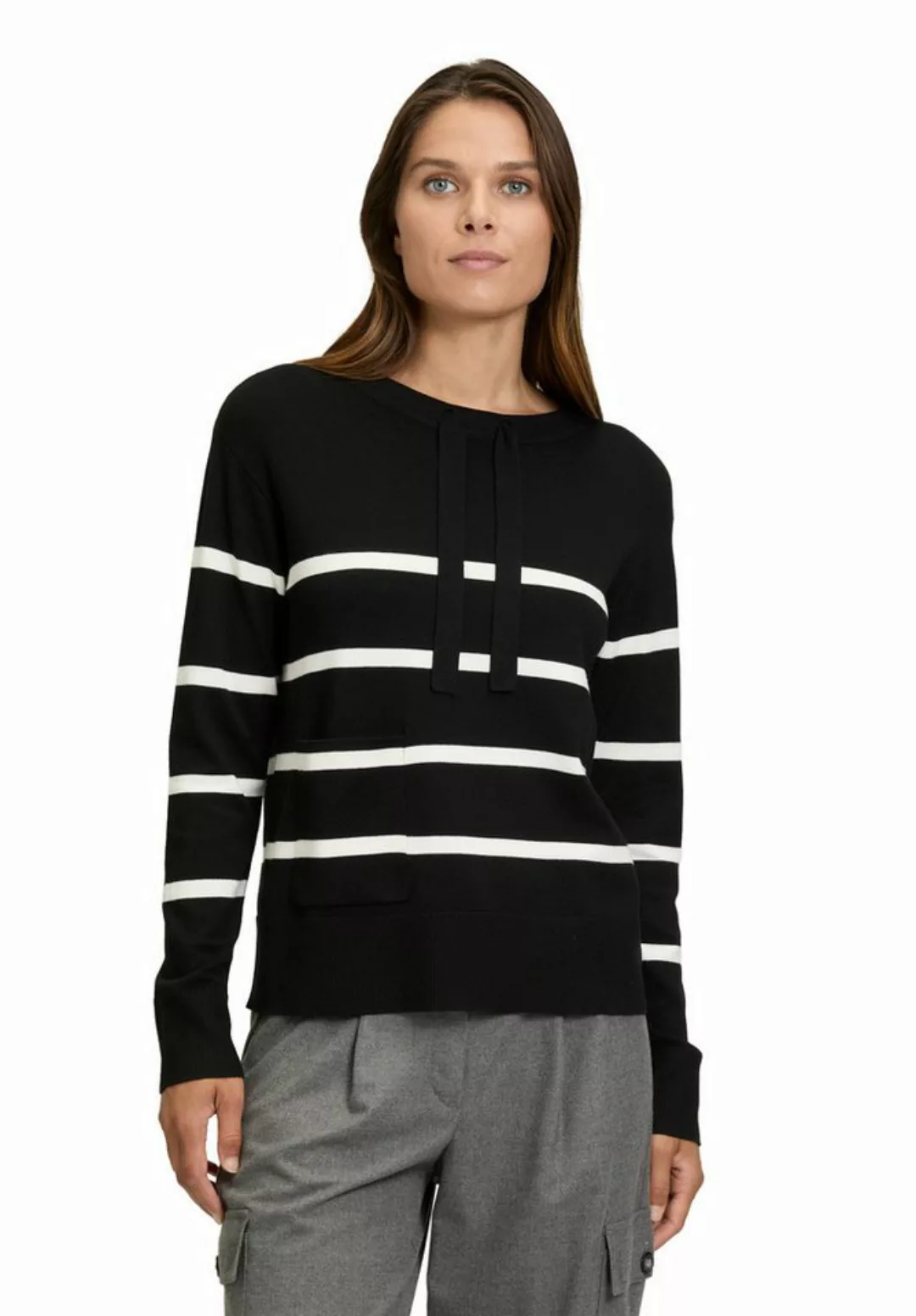 Betty Barclay Strickpullover Betty Barclay Feinstrickpullover mit Streifen günstig online kaufen