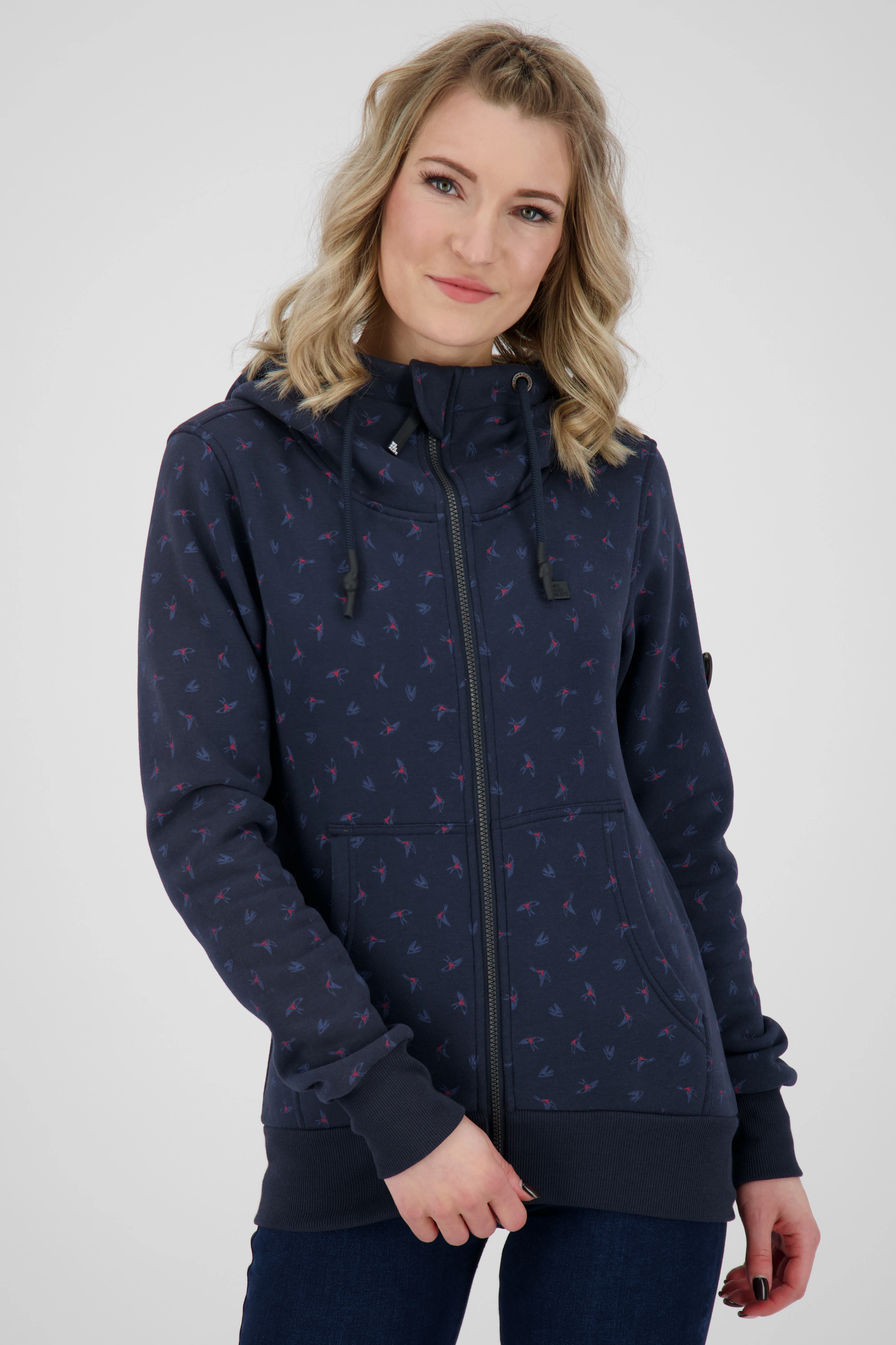 Alife & Kickin Kapuzensweatjacke "Damen YasminAK B" günstig online kaufen