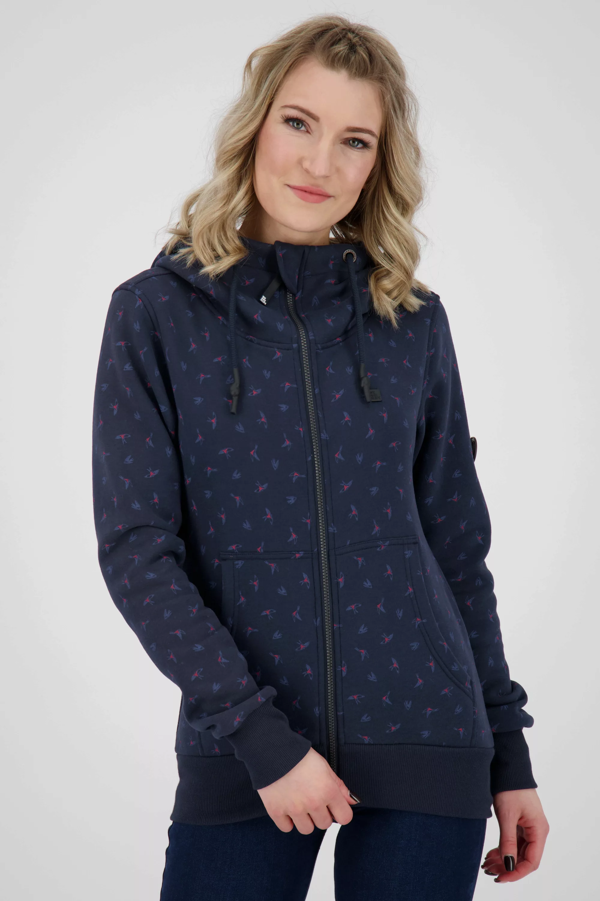 Alife & Kickin Kapuzensweatjacke "Damen YasminAK B" günstig online kaufen