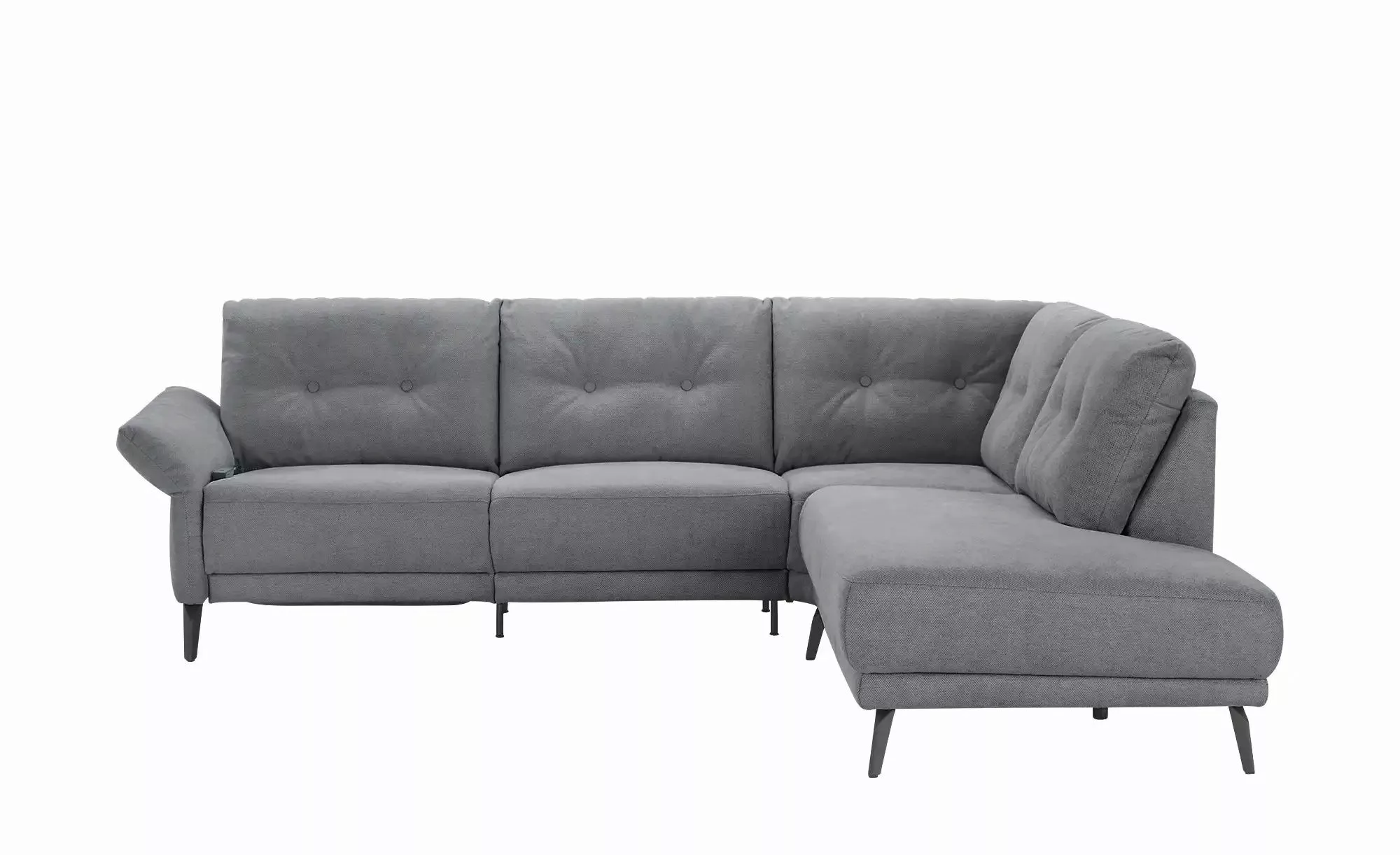 Jette Home Ecksofa   Scope  ¦ grau ¦ Maße (cm): B: 258 H: 88 T: 221.0 Polst günstig online kaufen