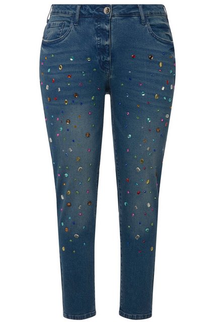 Angel of Style Röhrenjeans 7/8-Jeans Slim Fit Ziersteinchen. 5-Pocket günstig online kaufen