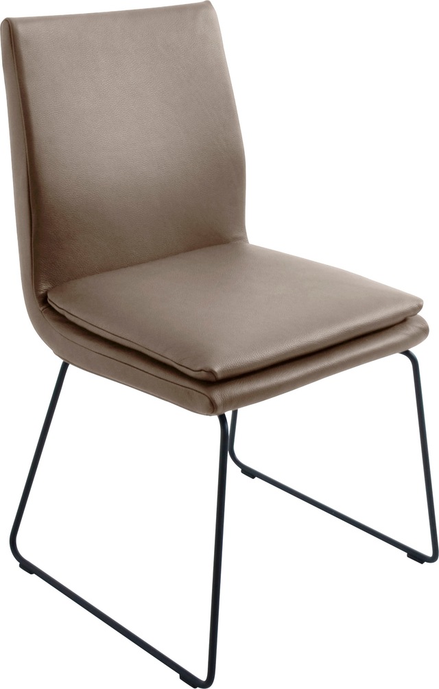 K+W Komfort & Wohnen Esszimmerstuhl "Creso", Leder Longlife BRONCO, mit Sit günstig online kaufen