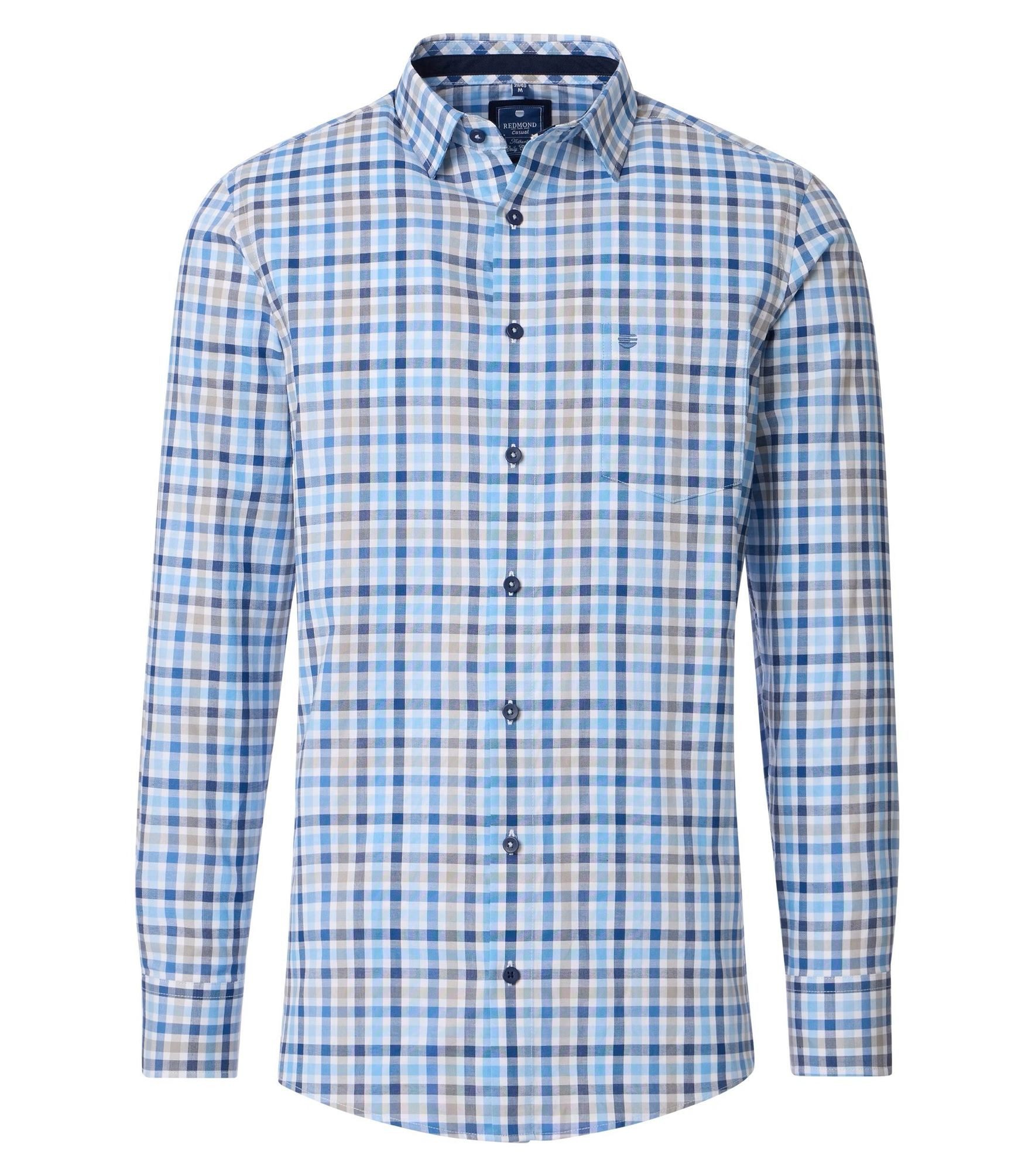 Redmond Langarmhemd 251070111 comfort fitButton-Down günstig online kaufen