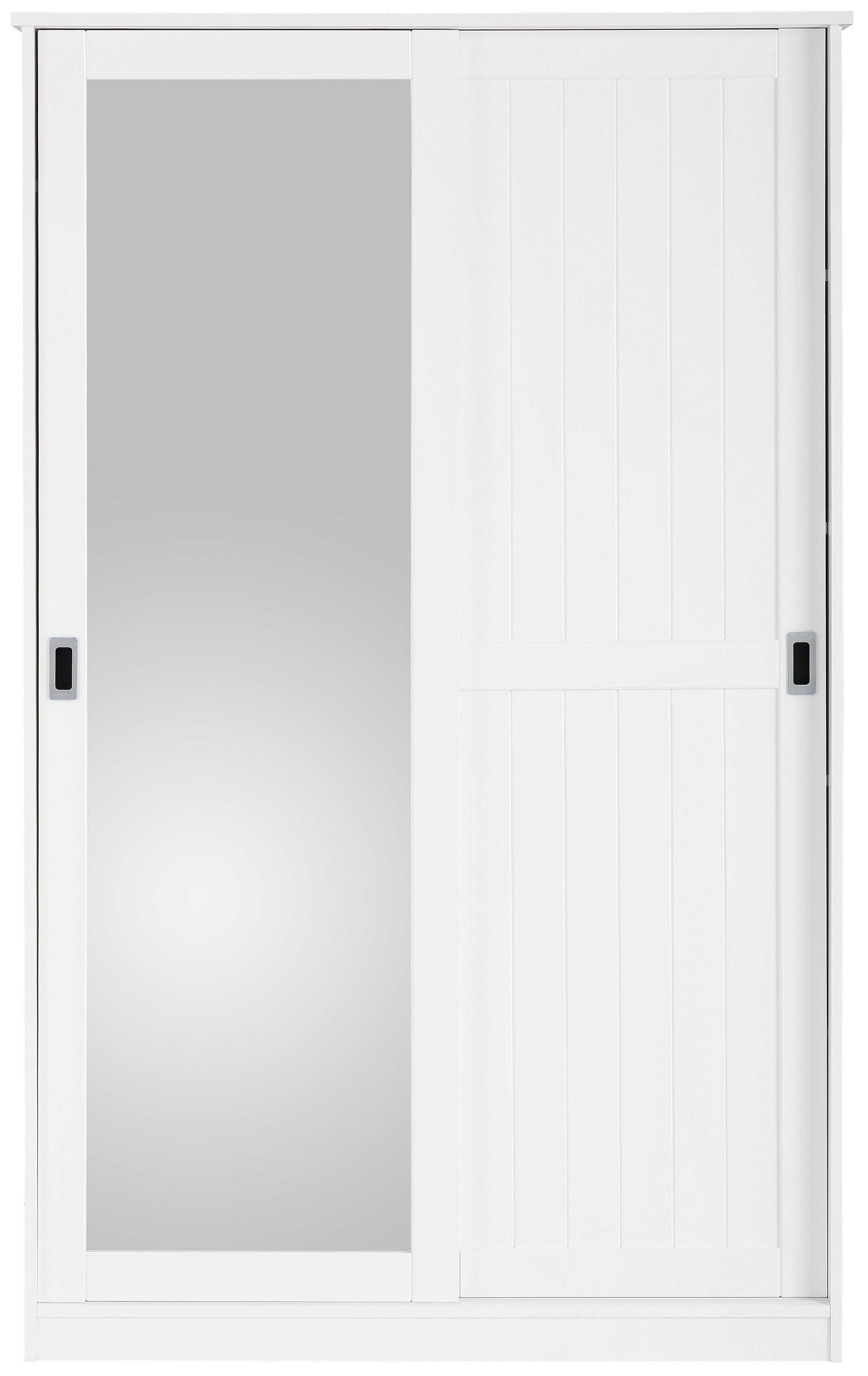 Home affaire Garderobenschrank "Nekso", mit Spiegel, Breite 114 cm, aus MDF günstig online kaufen