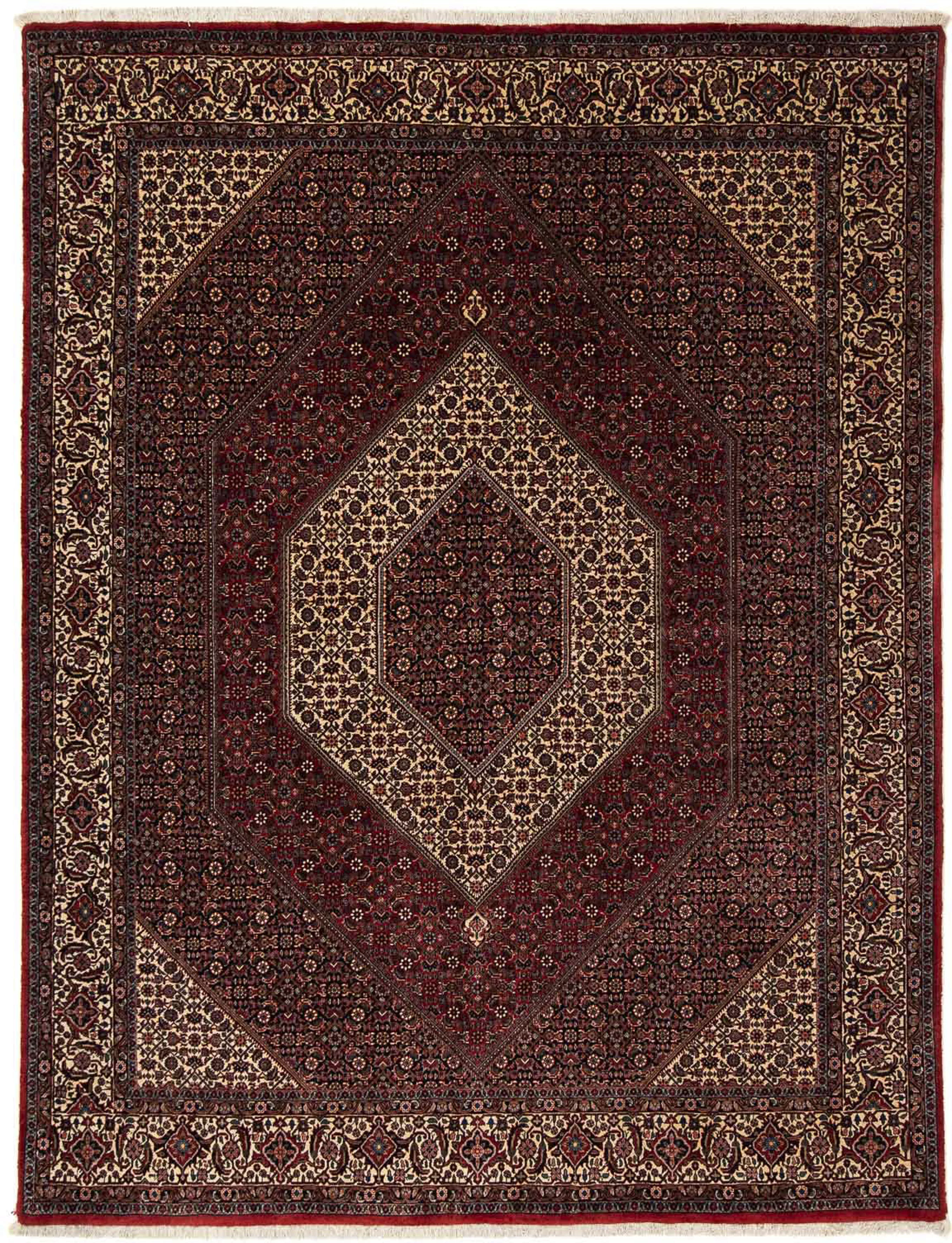 morgenland Orientteppich »Perser - Bidjar - 255 x 202 cm - dunkelrot«, rech günstig online kaufen