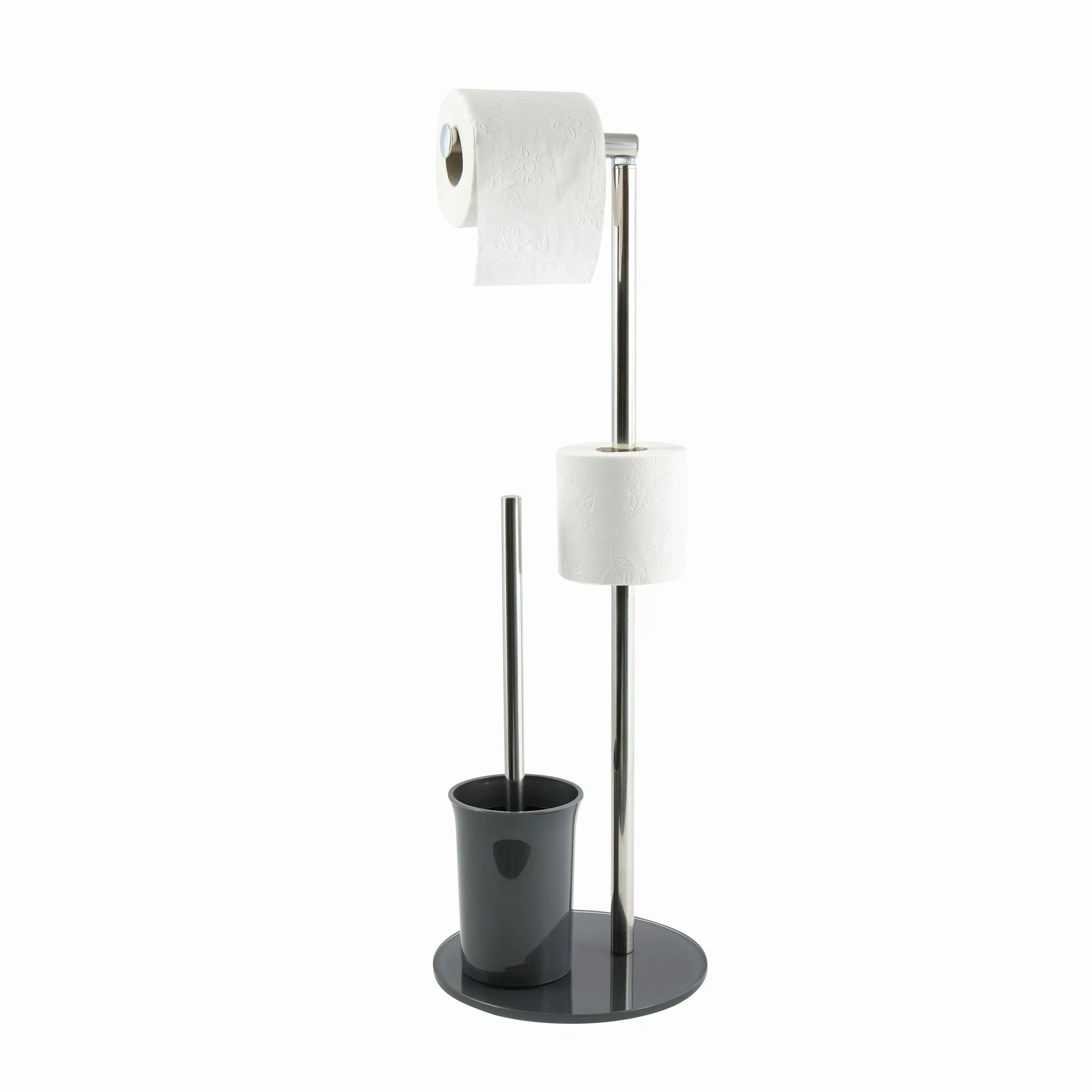 MSV Toilettenpapierhalter BERGAMO, WC Standgarnitur, 3 günstig online kaufen