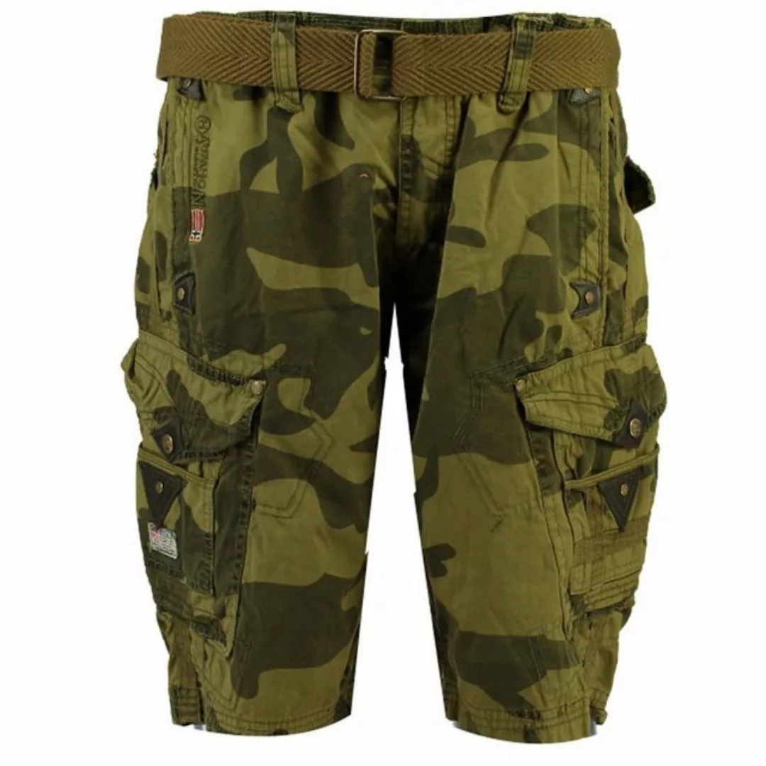 Geographical Norway Cargoshorts Herren Shorts G-PERLE (mit abnehmbarem Gürt günstig online kaufen