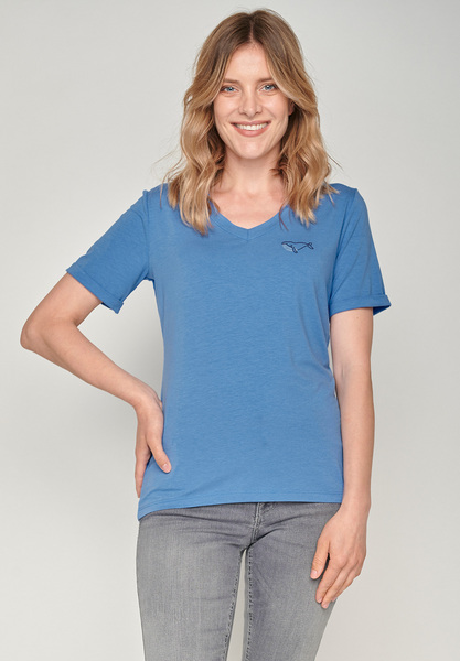 Animal Whale Swimming Petite - T-shirt Für Damen günstig online kaufen