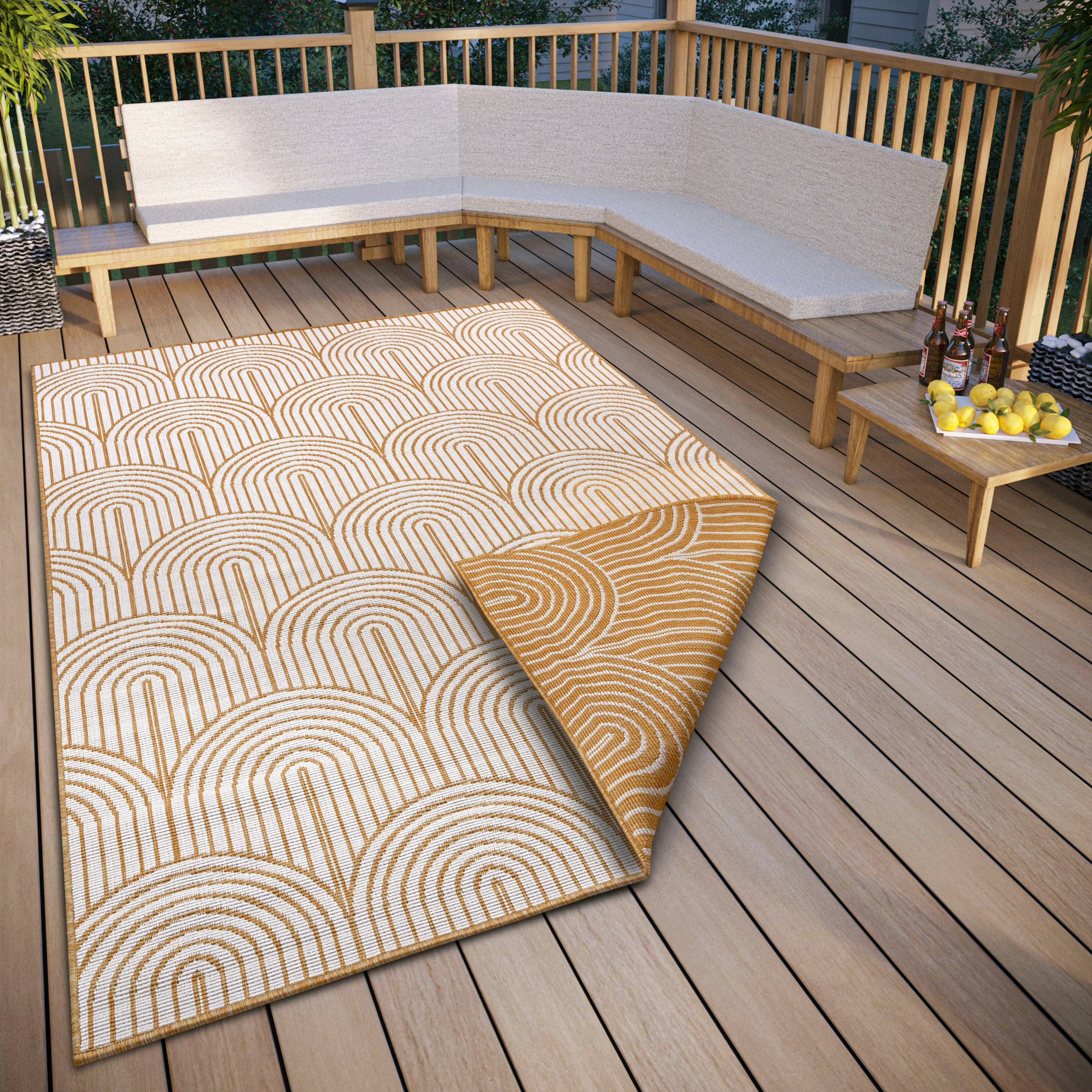 HANSE Home Outdoorteppich »Pangli, Wendeteppich«, rechteckig, 5 mm Höhe, In günstig online kaufen