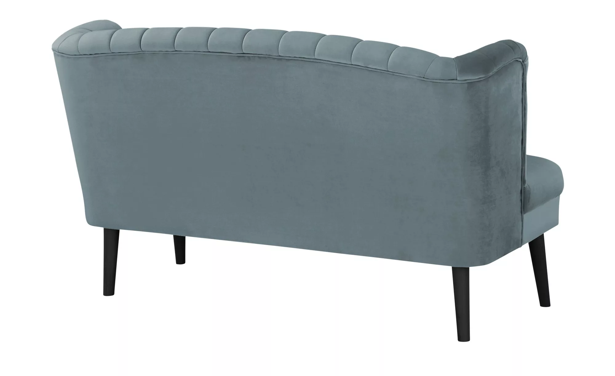 switch Küchensofa  Samt Rina ¦ blau ¦ Maße (cm): B: 156 H: 92 T: 76 Bänke > günstig online kaufen