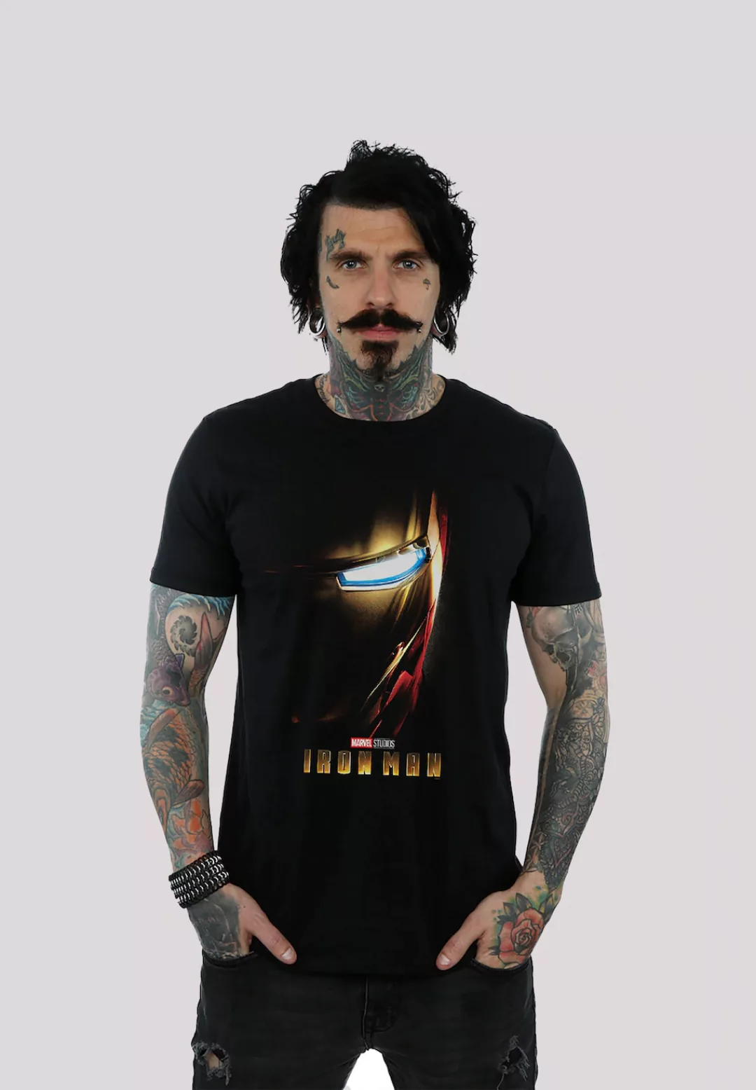 F4NT4STIC T-Shirt "Marvel Studios Iron Man Poster", Print günstig online kaufen