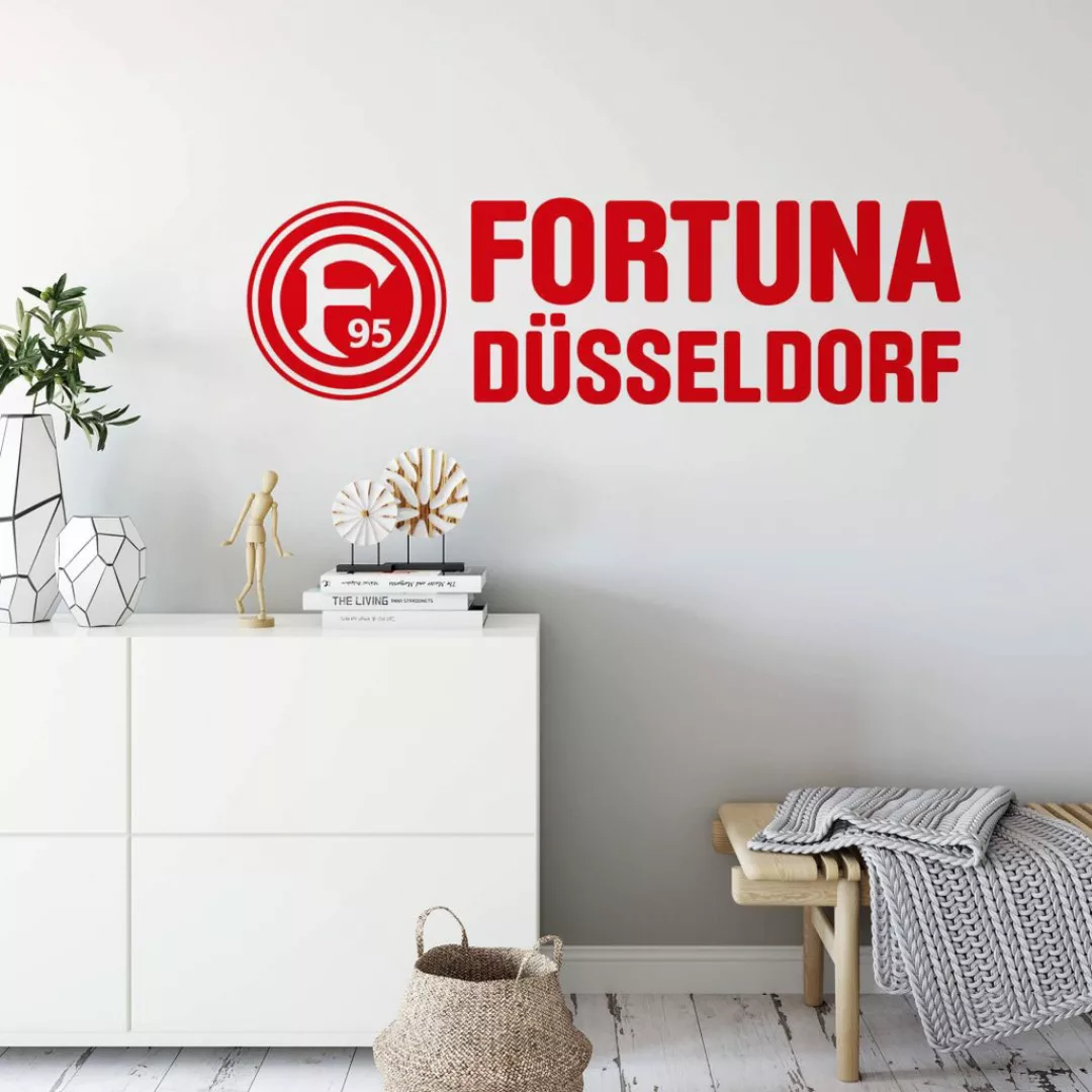 Wall-Art Wandtattoo "Fußball Fortuna Düsseldorf Logo", (1 St.), selbstklebe günstig online kaufen