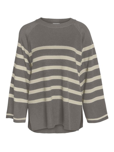 Noisy may Rundhalspullover "NMFIFI L/S O-NECK TUNIC KNIT FWD NOOS", mit All günstig online kaufen