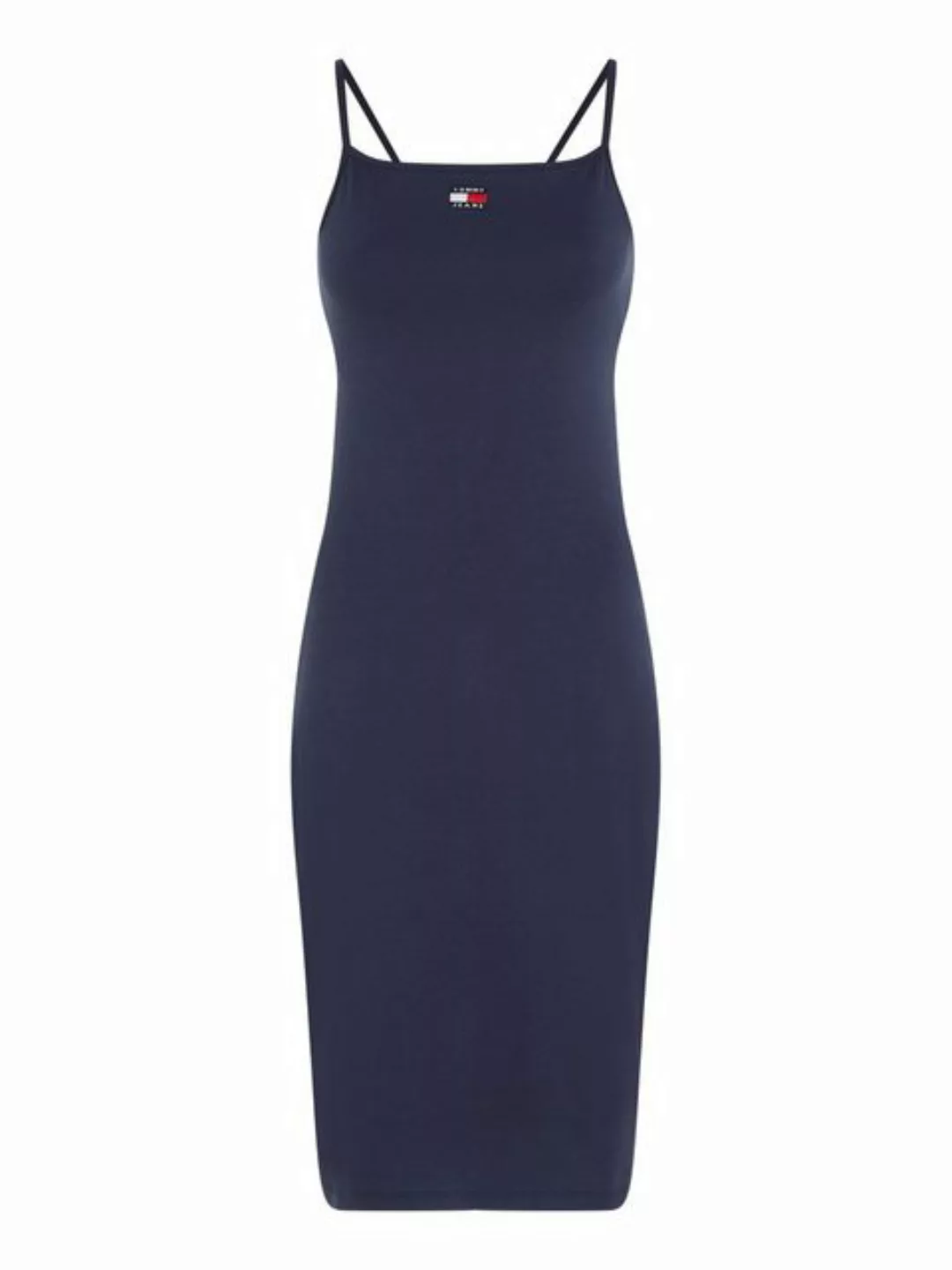 Tommy Jeans Jerseykleid TJW XS BADGE TIE BACK MIDI DRESS rückenfrei, Straps günstig online kaufen