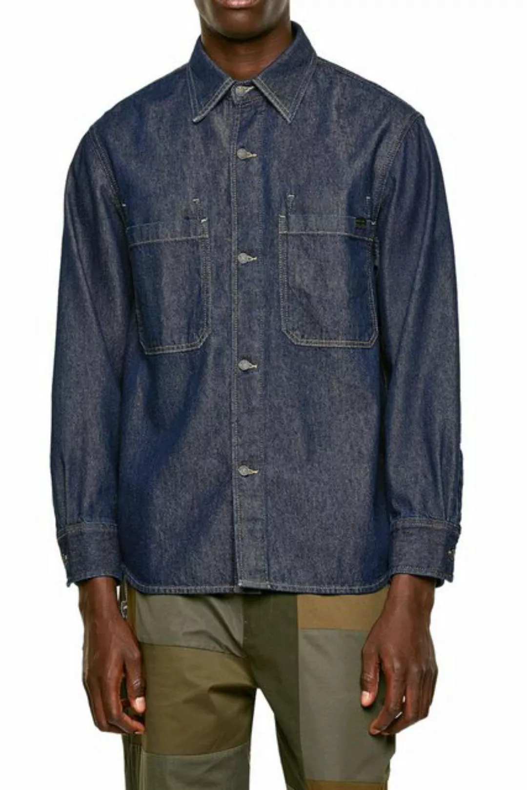 Diesel Jeanshemd Diesel "D-RAPP CAMICIA" Herren Denim Hemd Jeanshemd günstig online kaufen