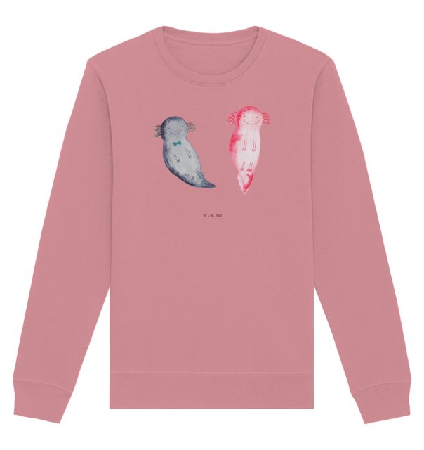 Mr. & Mrs. Panda Longpullover Größe L Axolotl Liebe - Canyon Pink - Geschen günstig online kaufen