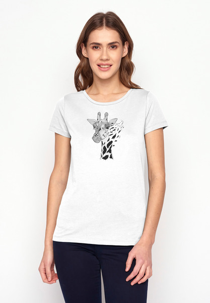 Animal Giraffe Loves - T-shirt Für Damen günstig online kaufen