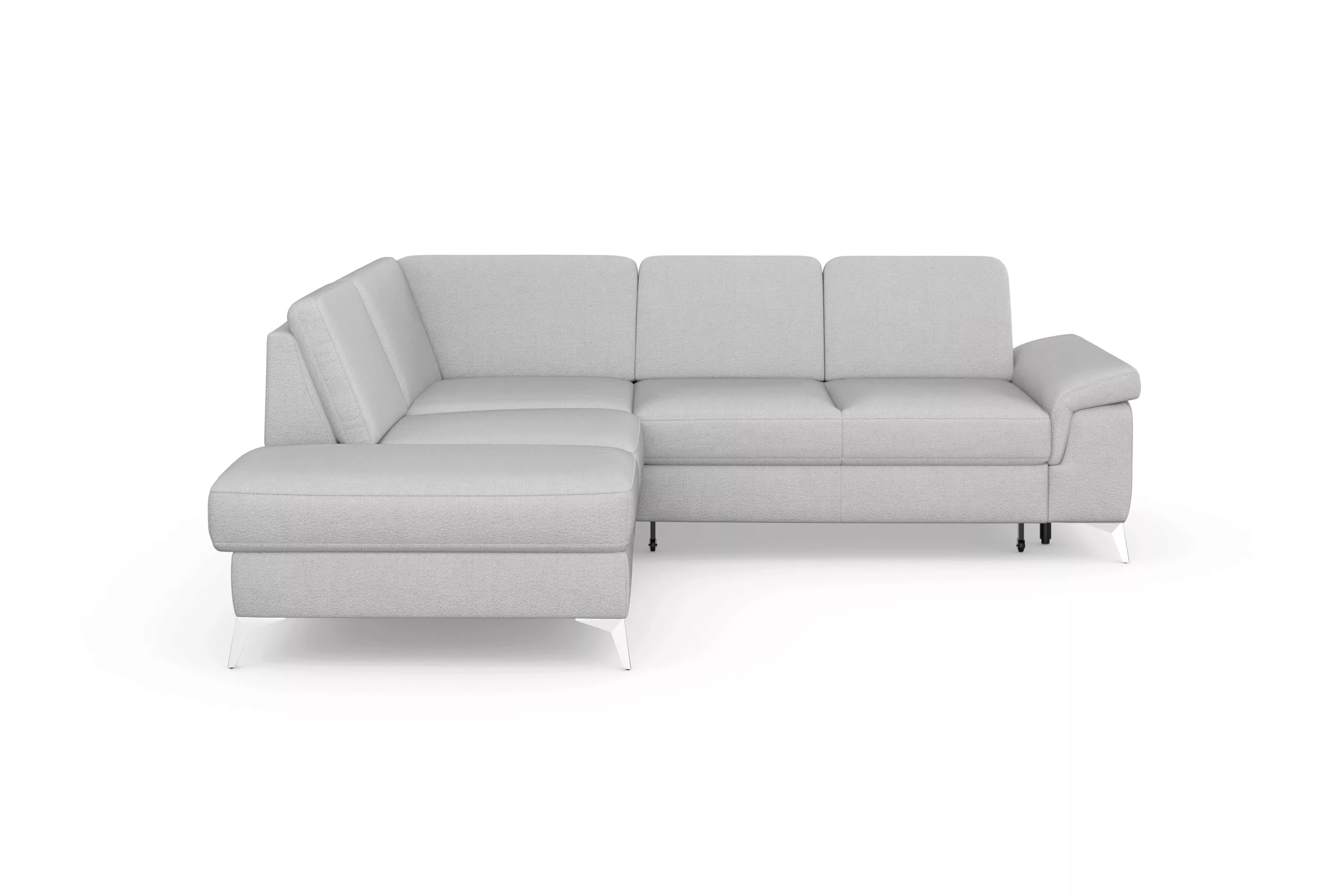 sit&more Ecksofa "Padua L-Form", inklusive Sitztiefenverstellung, Armteilfu günstig online kaufen