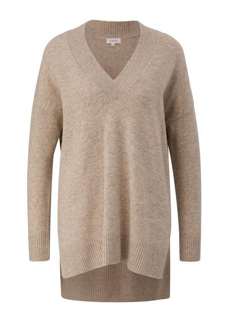 s.Oliver Sweatshirt Strickpullover, BROWN günstig online kaufen