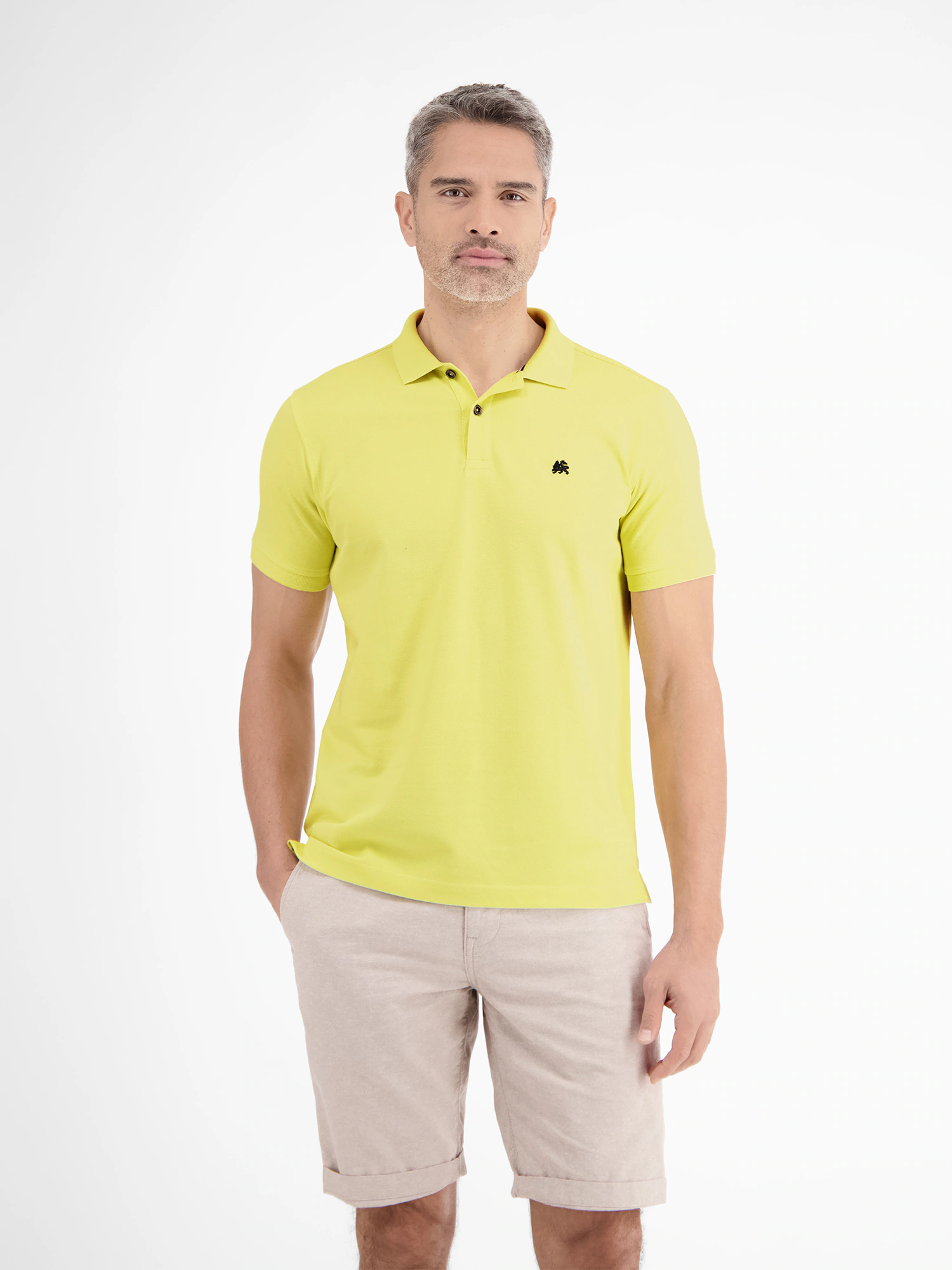LERROS Poloshirt LERROS Herren Poloshirt, unifarben günstig online kaufen