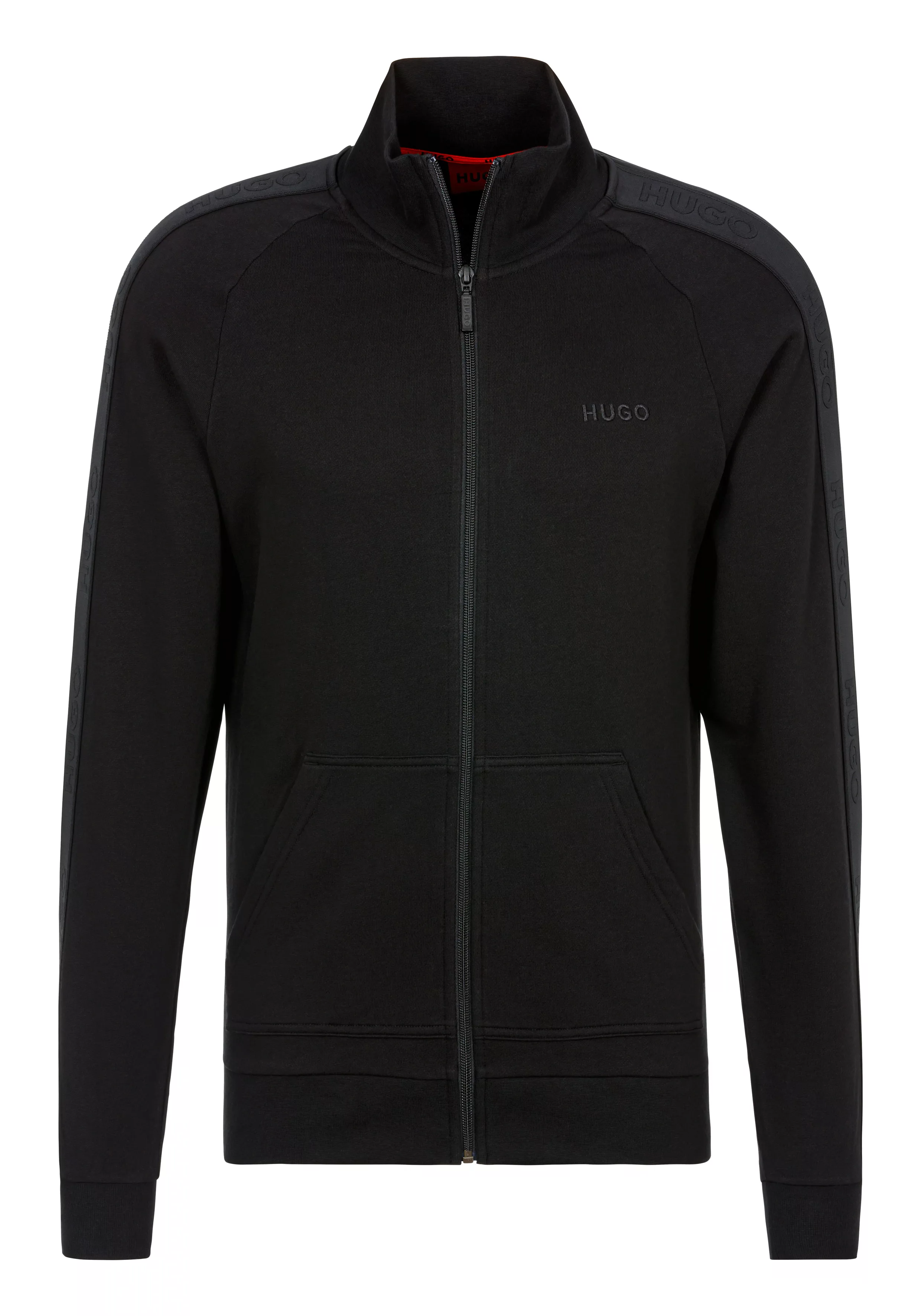 HUGO Underwear Sweatjacke "Tonal Logo Zip J", mit Label günstig online kaufen