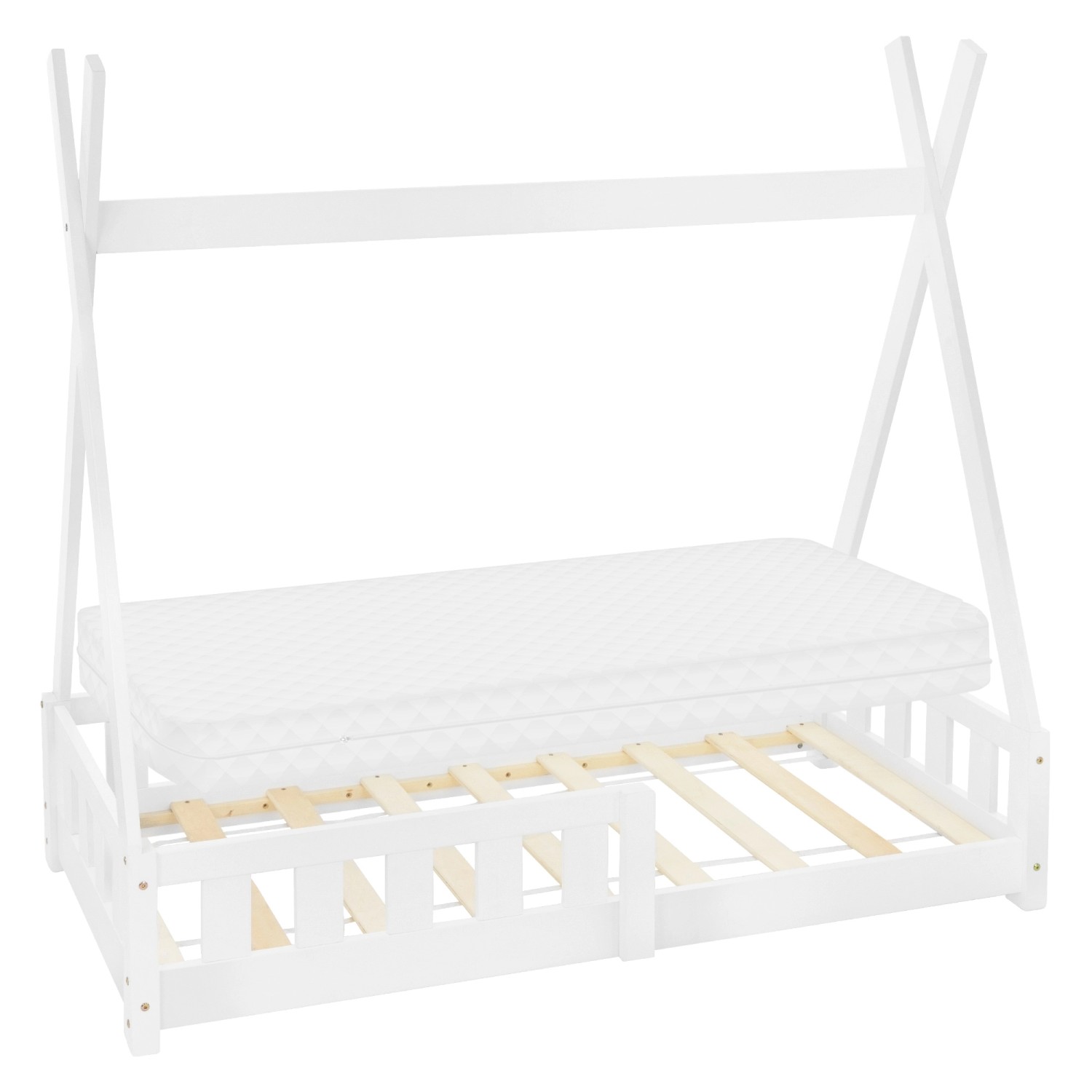 ML-DESIGN Spielbett Hausbett Tipi Zeltbett inkl. günstig online kaufen