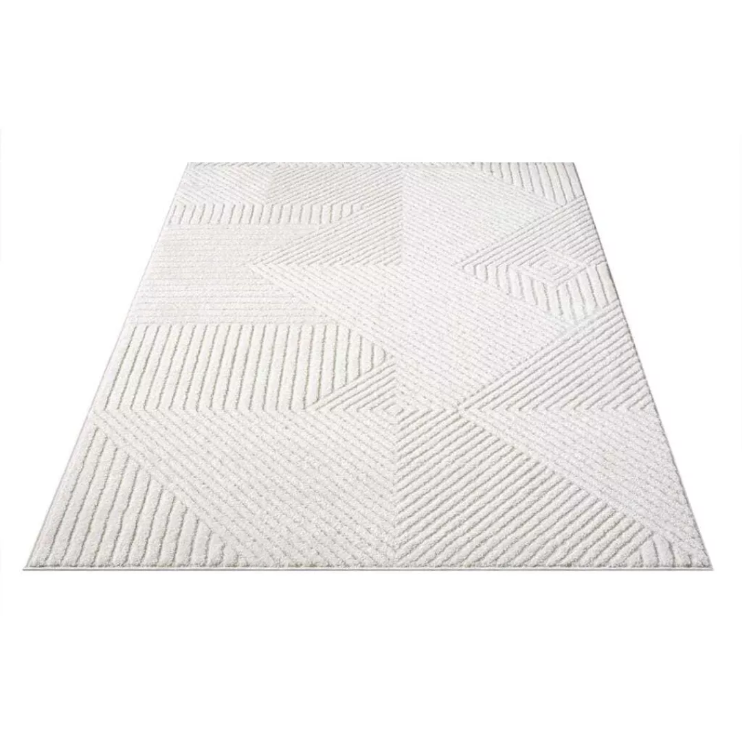 Carpet City Teppich »LOUNGE 0632«, rechteckig, Kurzflor-Teppich Modern, Hoc günstig online kaufen