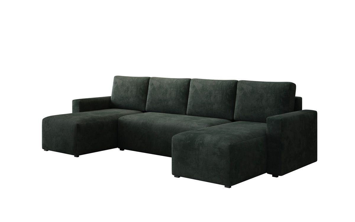 Luxusbetten24 Schlafsofa Designer Sofa Melva U, günstig online kaufen
