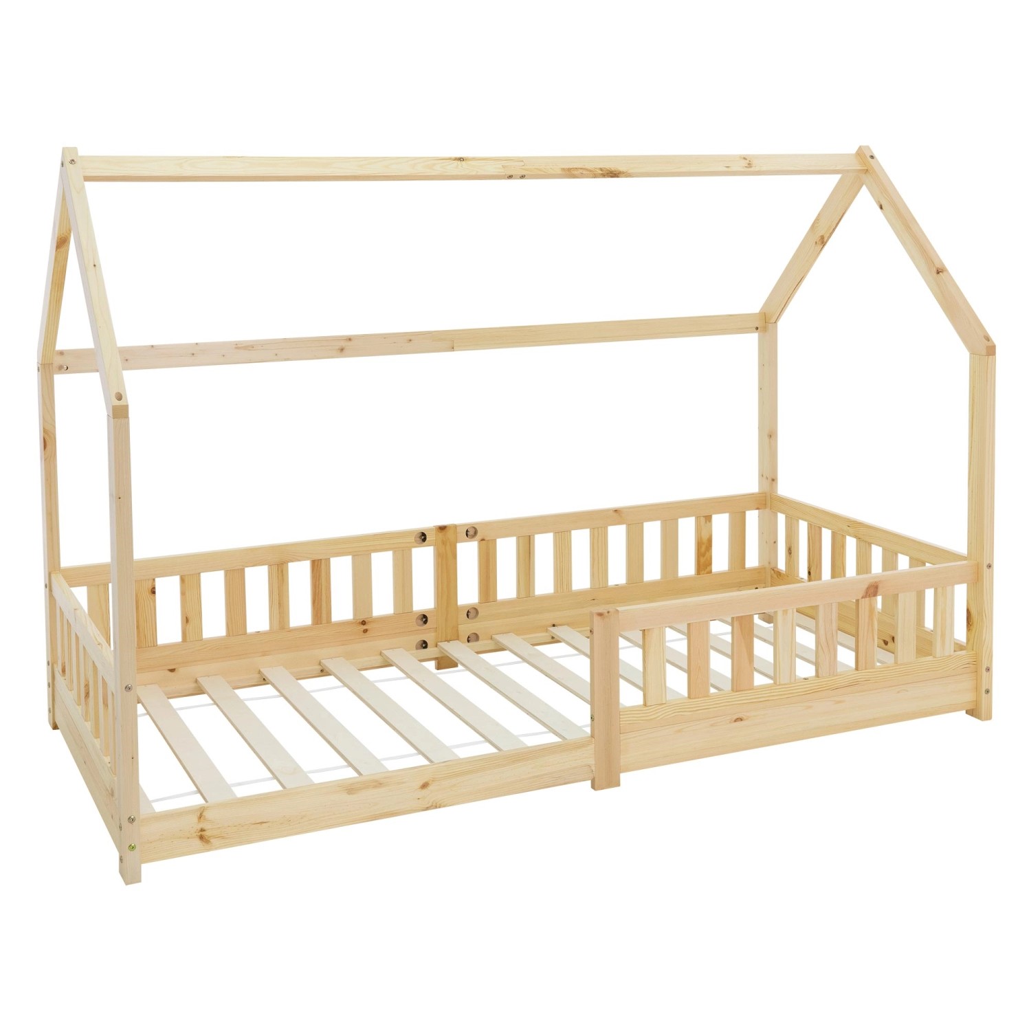 ML-DESIGN Spielbett Hausbett Kinderbett inkl. Lattenrost günstig online kaufen