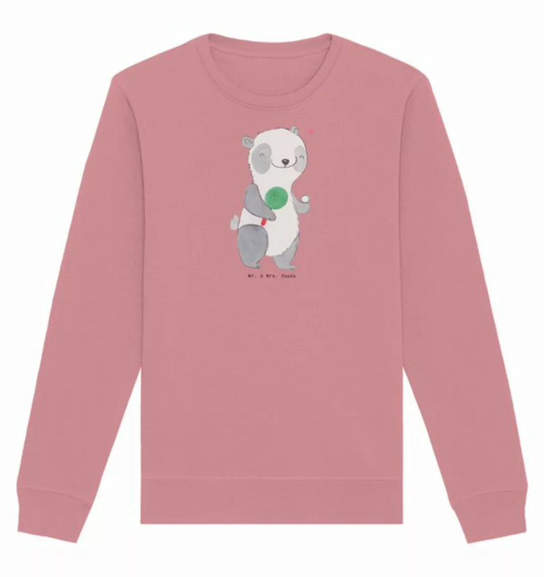 Mr. & Mrs. Panda Longpullover Größe XXL Panda Tischtennis - Canyon Pink - G günstig online kaufen