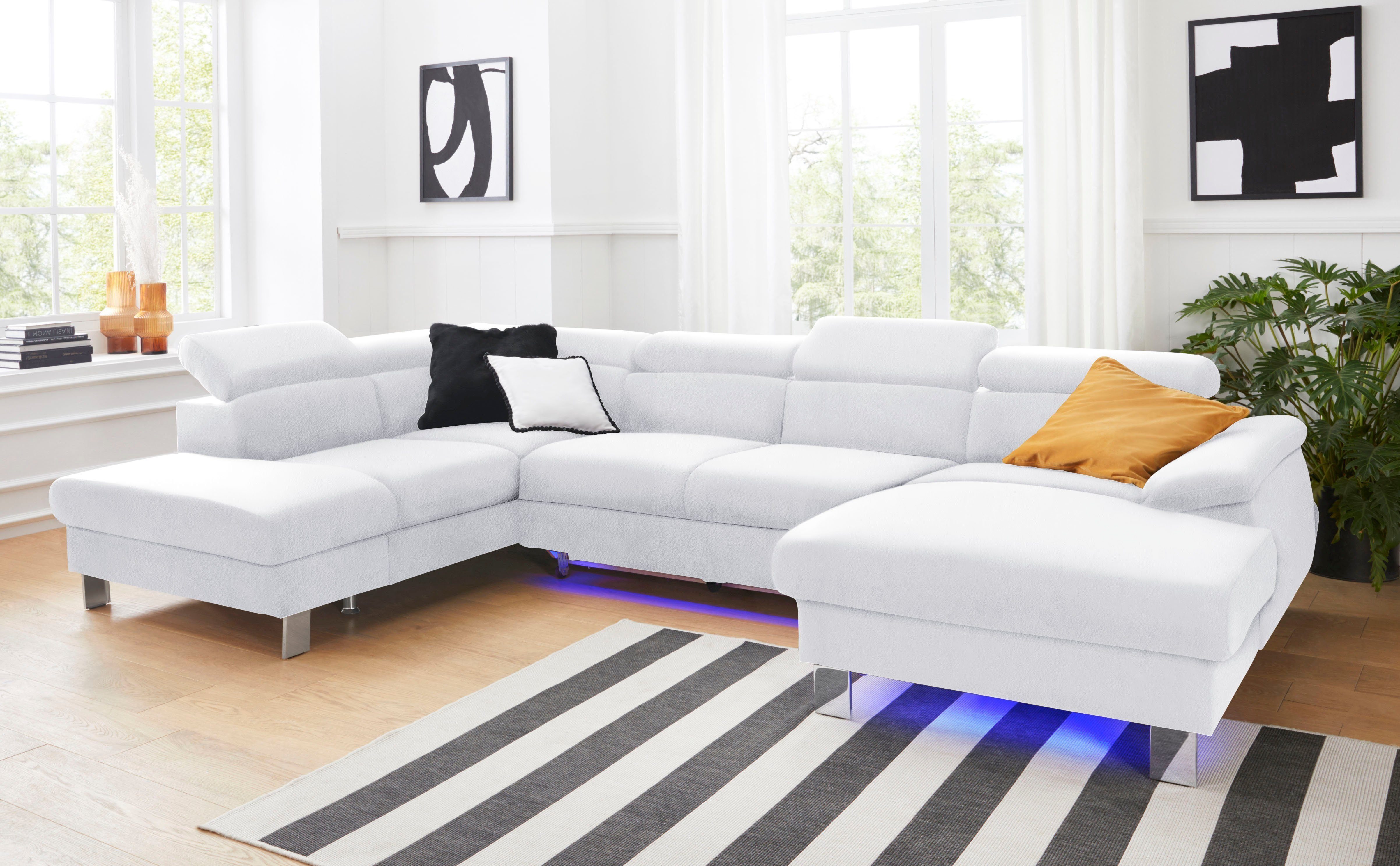 COTTA Polstergarnitur Komaris U-Form, (Set), Set günstig online kaufen
