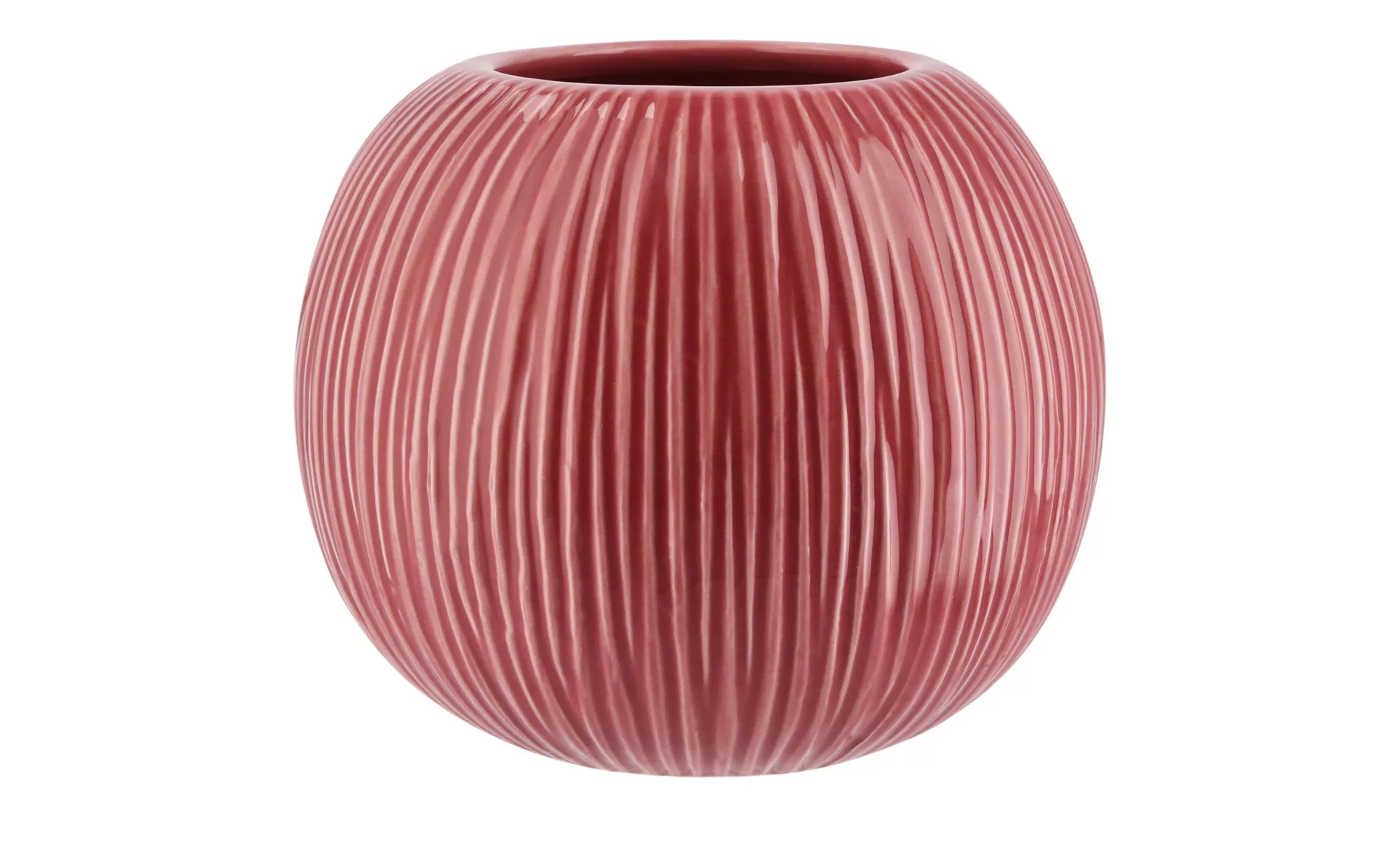 Vase - rosa/pink - Keramik - 13 cm - Dekoration > Vasen - Möbel Kraft günstig online kaufen