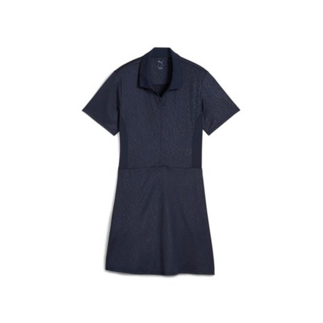 PUMA Sweatkleid Puma Golfkleid Kassidy Animal Deboss Navy Damen günstig online kaufen