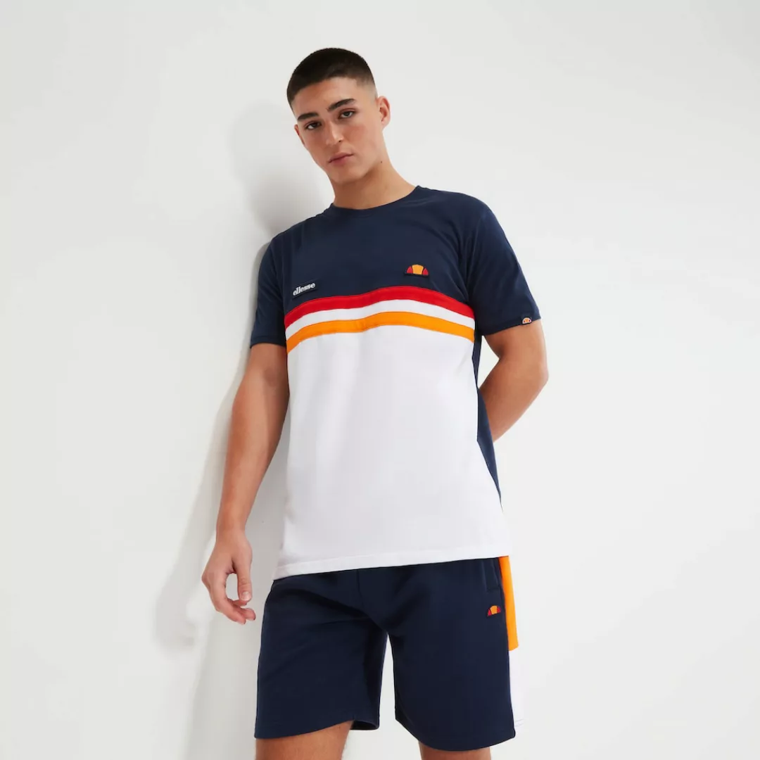 Ellesse T-Shirt H T-SHIRT mit Kontraststreifen günstig online kaufen