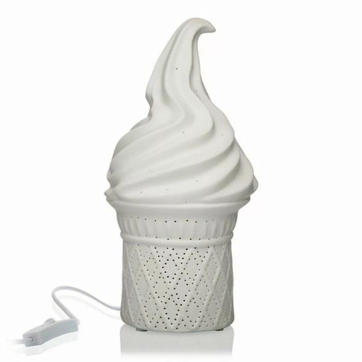 Tischlampe Versa Ice Cream 25w Porzellan (13,7 X 27 X 13,7 Cm) günstig online kaufen