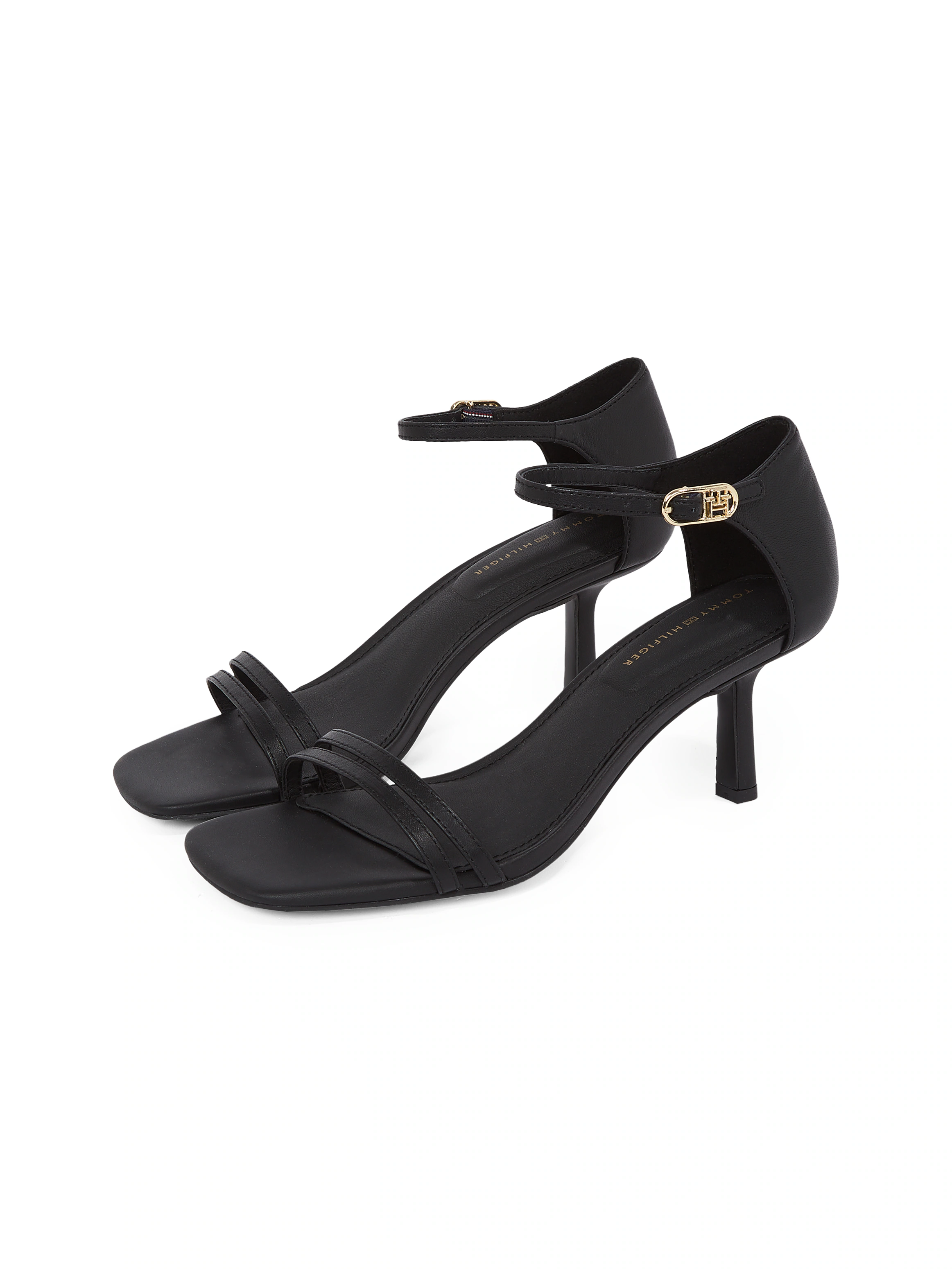 Tommy Hilfiger High-Heel-Sandalette "KITTEN HEEL SANDAL LEATHER", Stilettoa günstig online kaufen