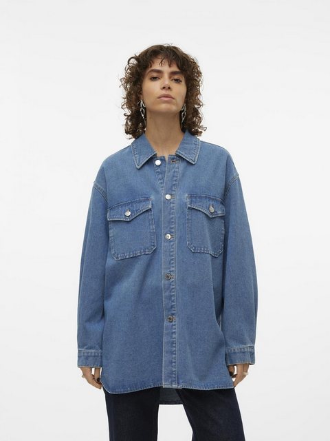 Vero Moda Jeansbluse VMNAYA OVERSIZED DENIM SHIRT MIX NOOS günstig online kaufen