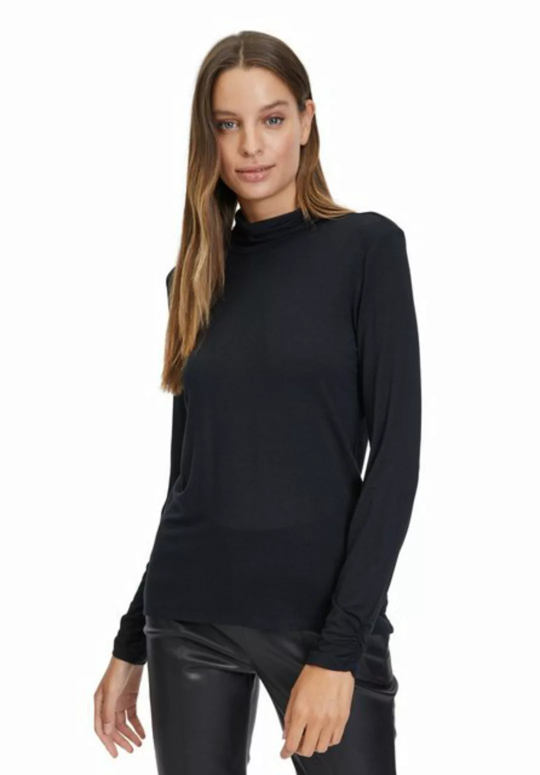 Betty Barclay Kurzarmshirt Betty Barclay Rollkragenshirt langarm (1-tlg) Ge günstig online kaufen