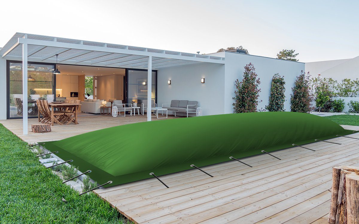 AirDeluxe Pool-Abdeckplane (Profi-Qualität) Rechteckige aufblasbare Poolpla günstig online kaufen