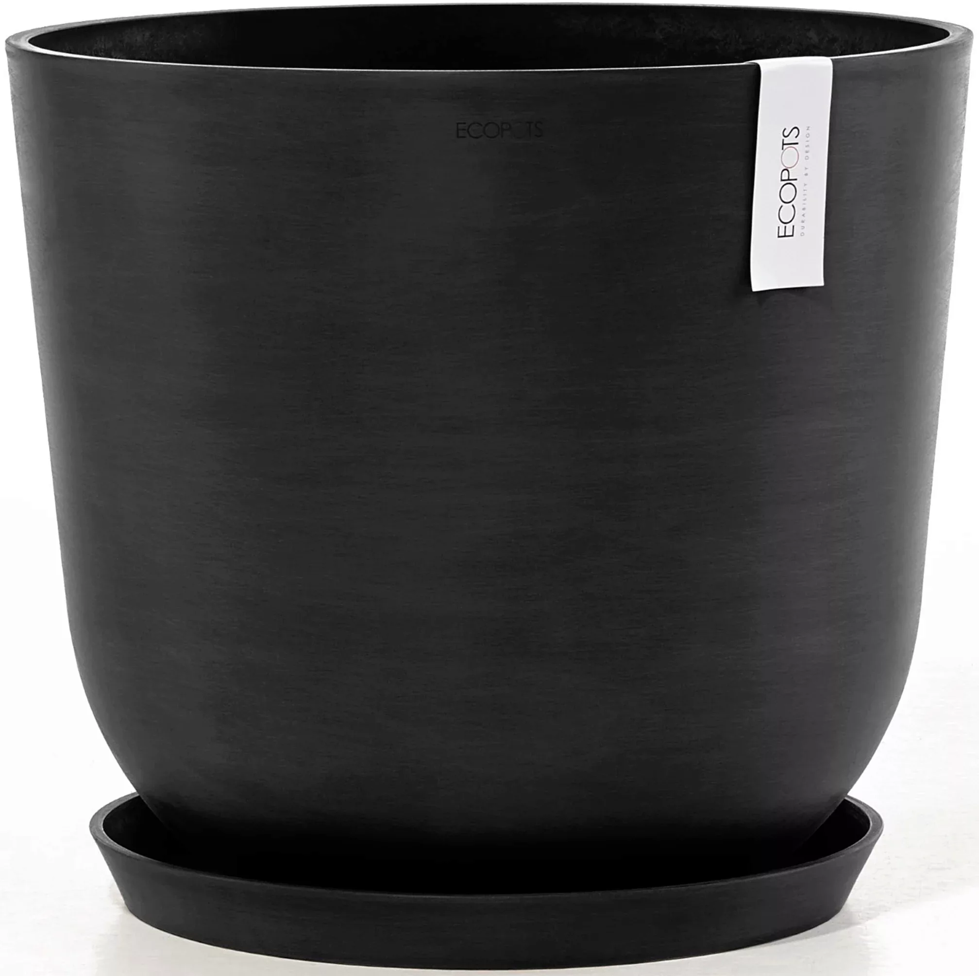 ECOPOTS Blumentopf "Oslo 45 + Wassersystem Dunkelgrau", für innen und außen günstig online kaufen