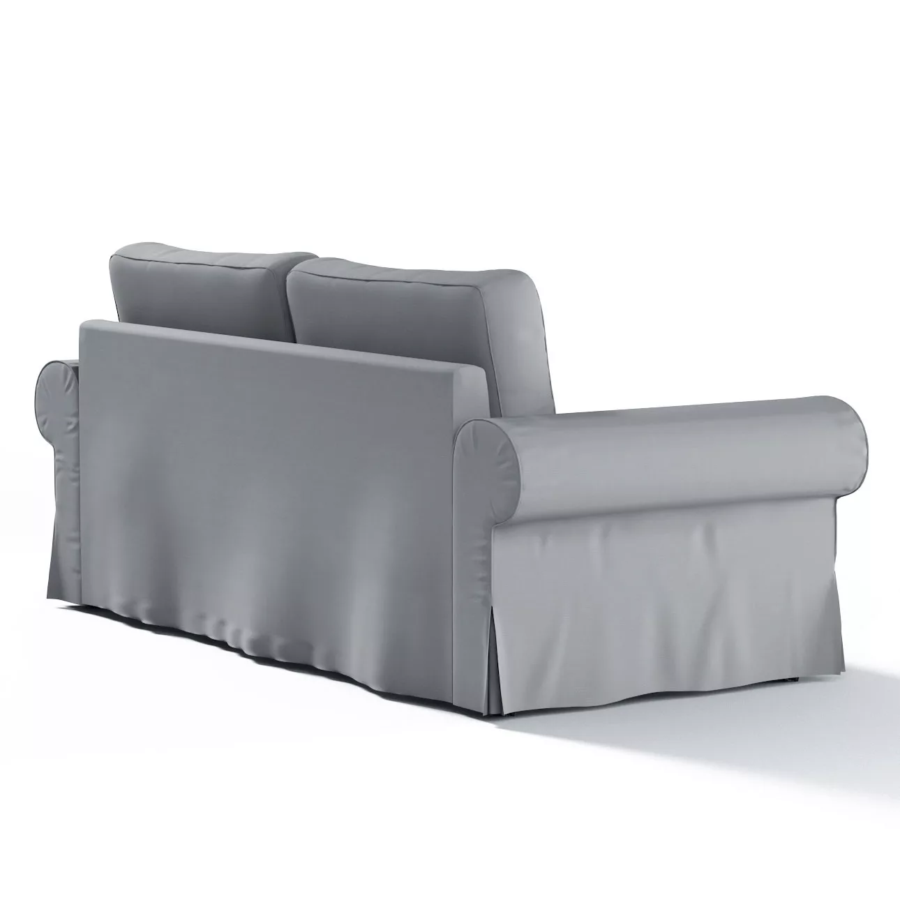 Bezug für Backabro 3-Sitzer Sofa ausklappbar, grau, Bezug für Backabro 3-Si günstig online kaufen