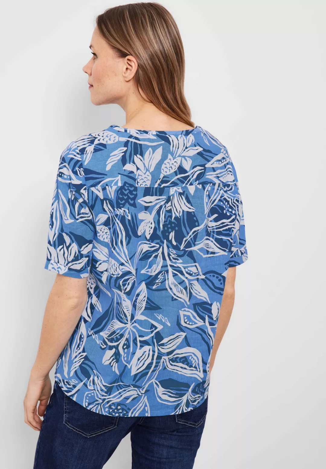 Cecil Shirtbluse, mit allover Blumenprint günstig online kaufen