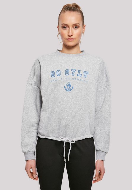 F4NT4STIC Sweatshirt Go Sylt Knut & Jan Hamburg Print günstig online kaufen