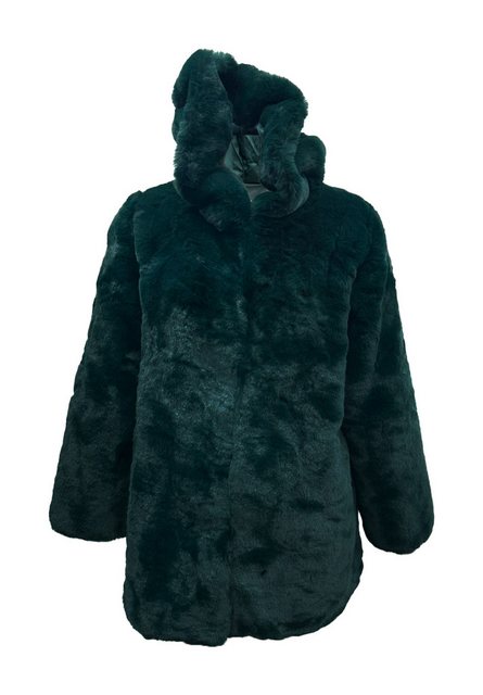 GINI LONDON Outdoorjacke Gini Hooded Long Sleeve Faux Fur Gini Langarm-Kuns günstig online kaufen