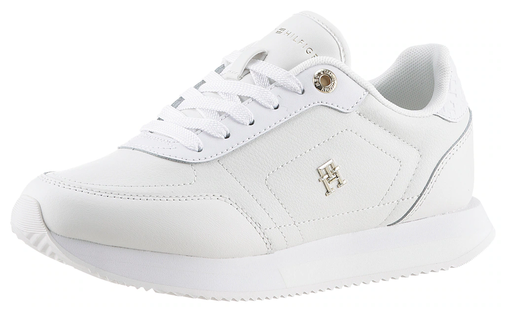 Tommy Hilfiger Plateausneaker "ELEVATED ESSENT RUNNER MONOGRAM", Freizeitsc günstig online kaufen