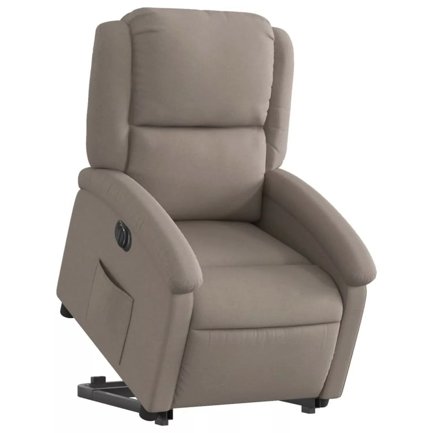 vidaXL Relaxsessel mit Aufstehhilfe Elektrisch Taupe Stoff Modell 2 günstig online kaufen