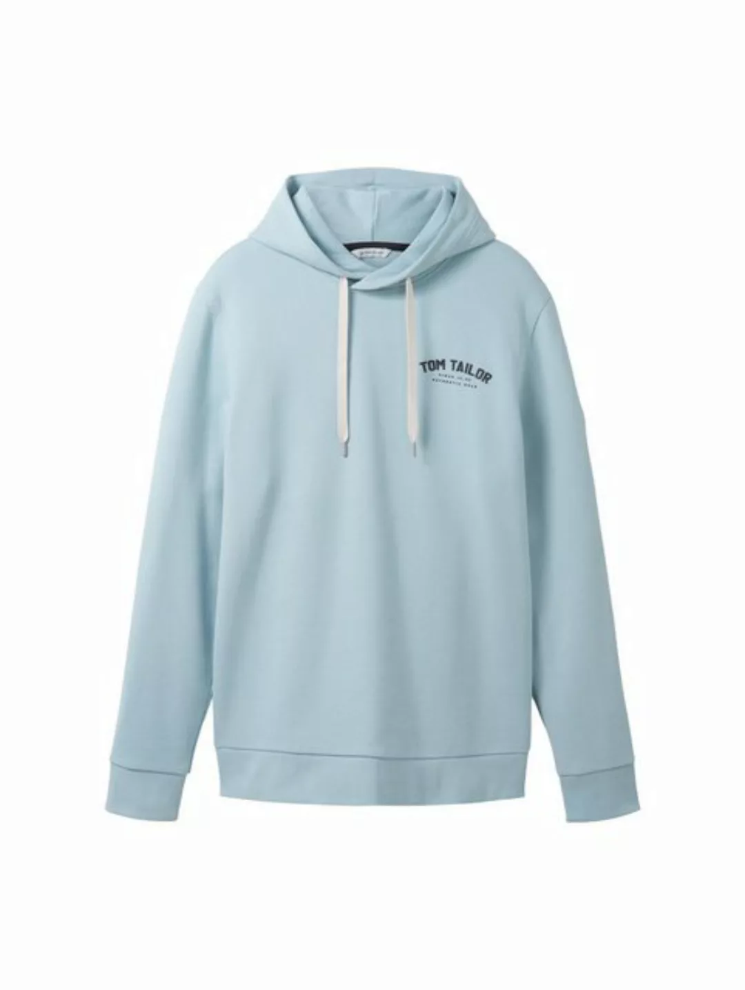 Tom Tailor Herren Kapuzenpullover LOGO HOODIE - Regular Fit günstig online kaufen